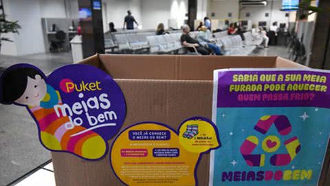 Praia Grande agora faz parte da campanha Meias do Bem; entenda - Imagem: reprodução Prefeitura da Praia Grande