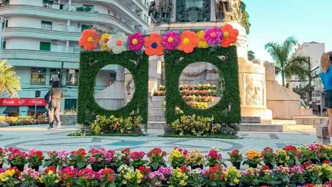 Praça da Independência, no Gonzaga - Imagem: Instagram