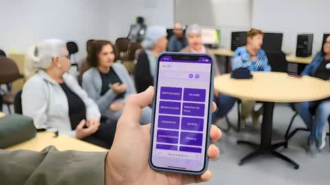O app terá atividades como danças, meditação, tai chi chuan e exercícios físicos no geral - Imagem: Prefeitura de Santos