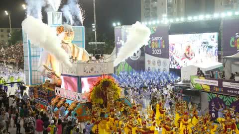 Carnaval 2023. - Imagem: Divulgação / Marcelo Martins/ Prefeitura de Santos