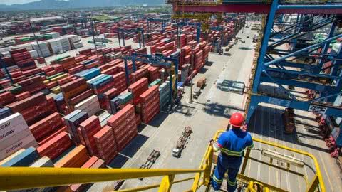 Porto de Santos. - Imagem: Divulgação / Comex