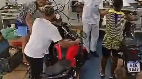 Os suspeitos conseguiram fugir e o proprietário registrou um boletim de ocorrência - Imagem: Redes Sociais/ @saovicentemilgrau