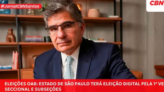 Jornal da CBN Santos ocorre das 9h ao 12h, de segunda a sexta-feira - Imagem: CBN Santos