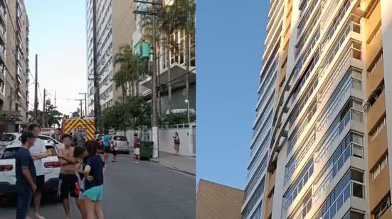 Caso aconteceu na Rua Oswaldo Cochrane, no Bairro Embaré - Imagem: Vanessa Medeiros/ A Tribuna