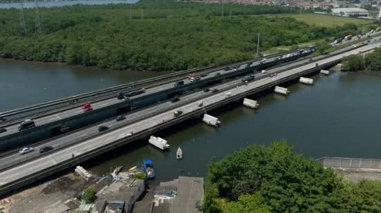 Ponte que cruza o Rio Casqueiro - Imagem: Reprodução/ Ecovias