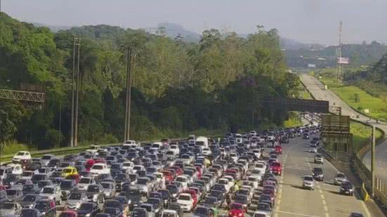 O fluxo de veículos começará a aumentar no dia 28 de fevereiro - Imagem: Reprodução/ Ecovias